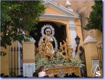 Salida de la Divina Enfermera desde San Martn